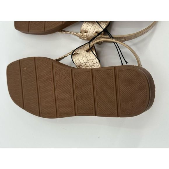 Chinese Laundry NEW gold sandals size 7 - Picture 6 of 8